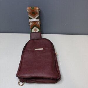 Crossbody Bag Maroon